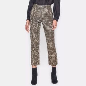 JOIE Sharma Tiger Stripe Crop Pants